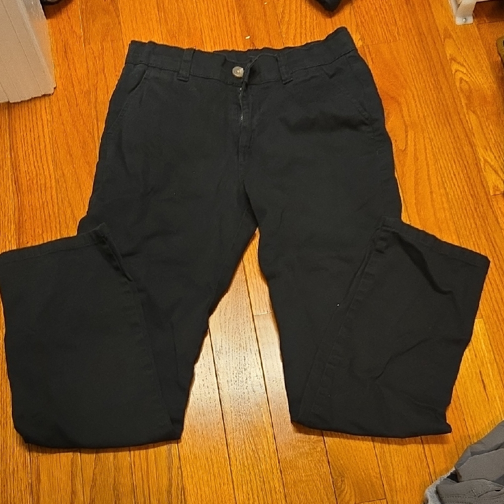 Izod Black Trousers